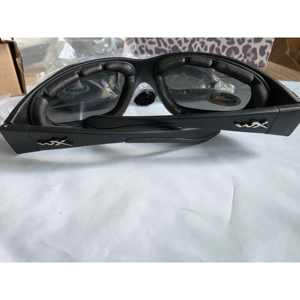 Wiley X SG-1 Tactical Goggles Matte Black Frame Smoke Gray Clear Lenses NWT - Picture 2 of 7